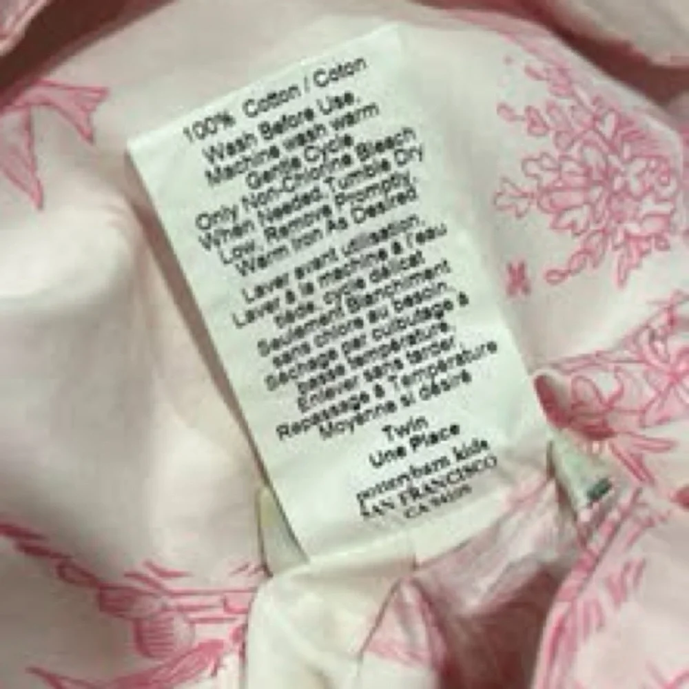 ISABELLE TOILE DUVET  Cover  & 2 STANDARD PILLOWCASES ~~  Twin size
